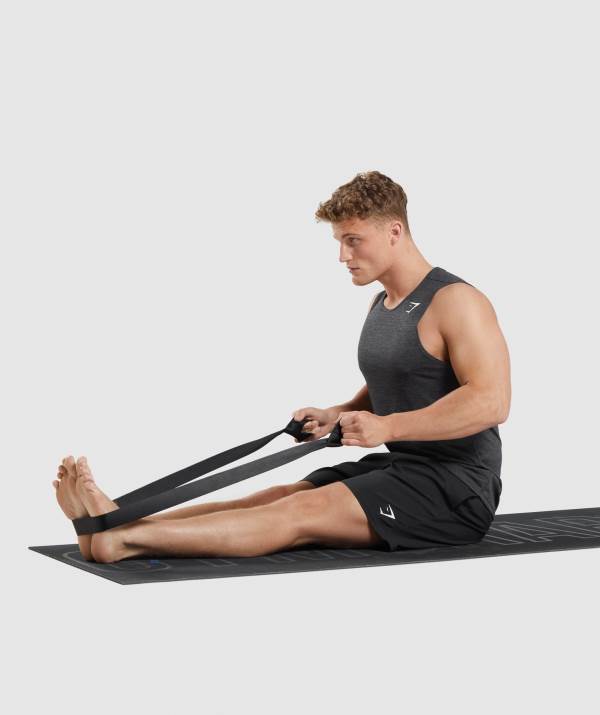 Damske Odporový Pás Gymshark Studio Mat Strap Čierne | SJ7360489